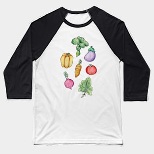 Garden Fresh - Pattern Baseball T-Shirt